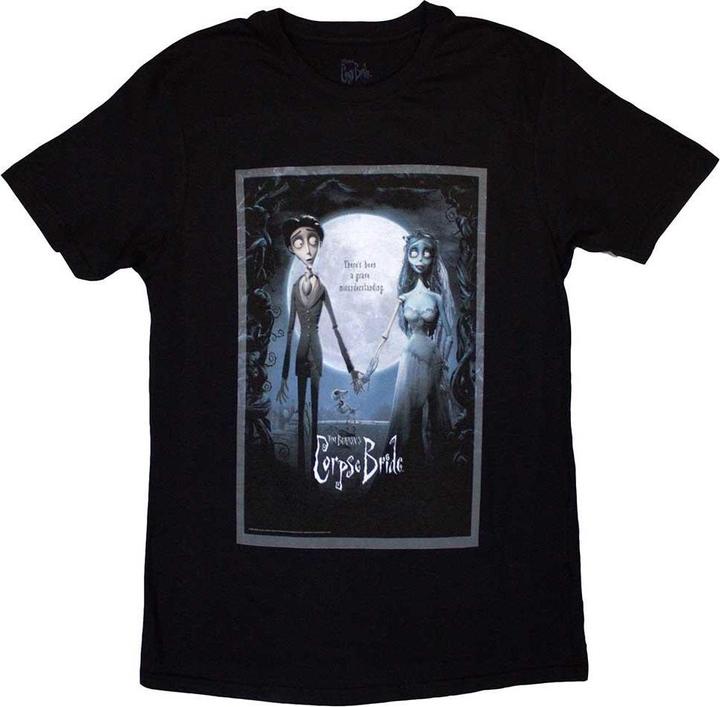 Immagine prodotto Corpse Bride Maglietta Locandina del Film Adulto Unisex (L)