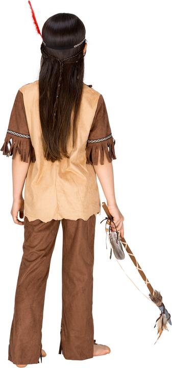Immagine prodotto Dressforfun Ragazza costume indiano goshawk rosso indiano (104)