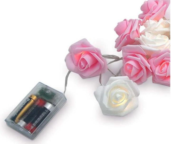 Image du produit TOP Guirlande lumineuse de roses (3 m)