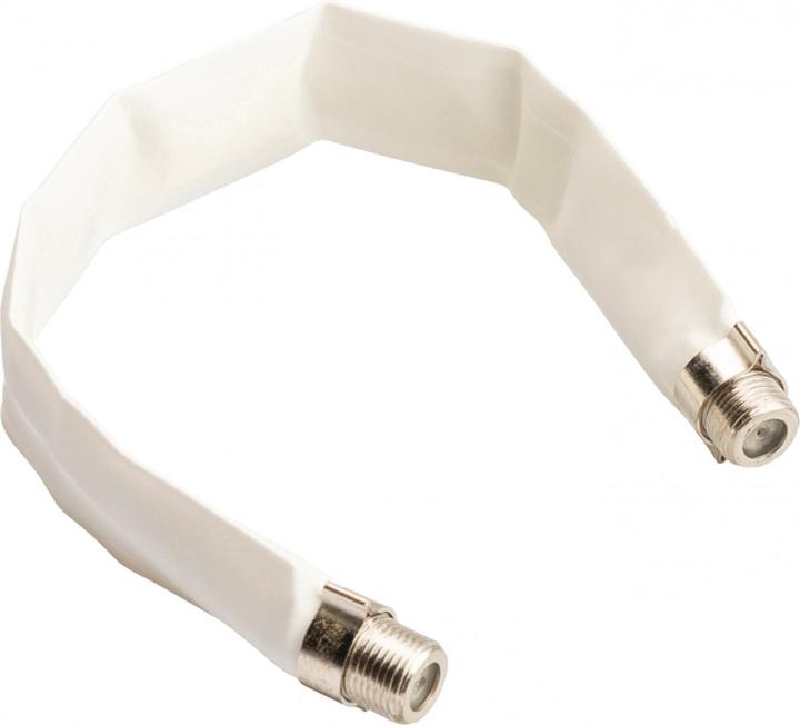 Actual product image Bandridge F-coupling to F-coupling as window feed-through for coaxial cable (antenna cable) (75 dB, Antenna cable)