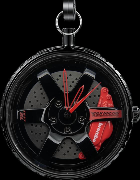 Image du produit 21cars TE37 - Rouge - Montre de poche - Spin (43 mm)