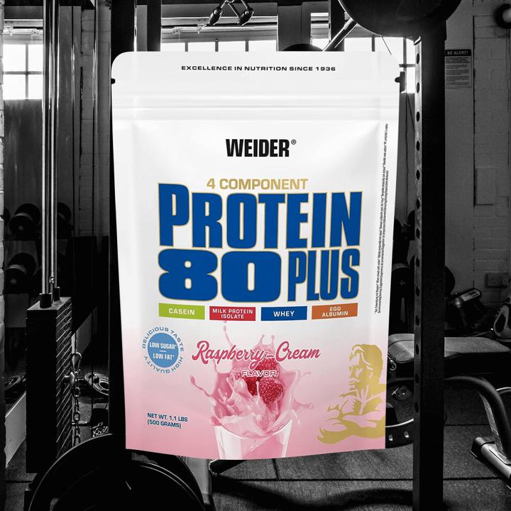 Produktbild Weider Protein 80 Plus (Himbeer, Cream, 1 Stk., 500 g)