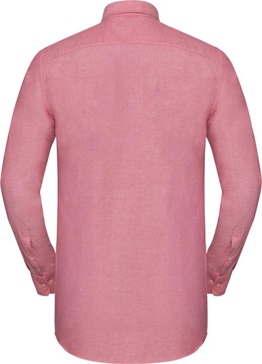Actual product image Russell Mens Oxford Tailored Long-Sleeved Shirt (4XL)