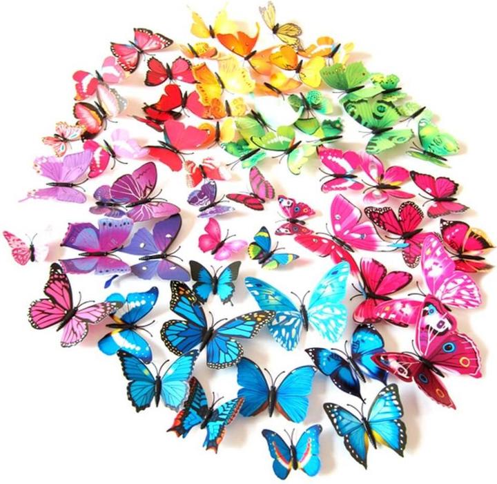 Immagine prodotto Cover-Discount Farfalle 3D