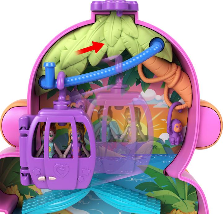 Immagine prodotto Polly Pocket Set da gioco scimmia mamma e bambino