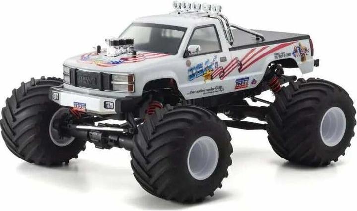Immagine prodotto Kyosho Monster Truck USA-1 VE, 4WD ARTR, 1:8 (RTR pronto all'uso)