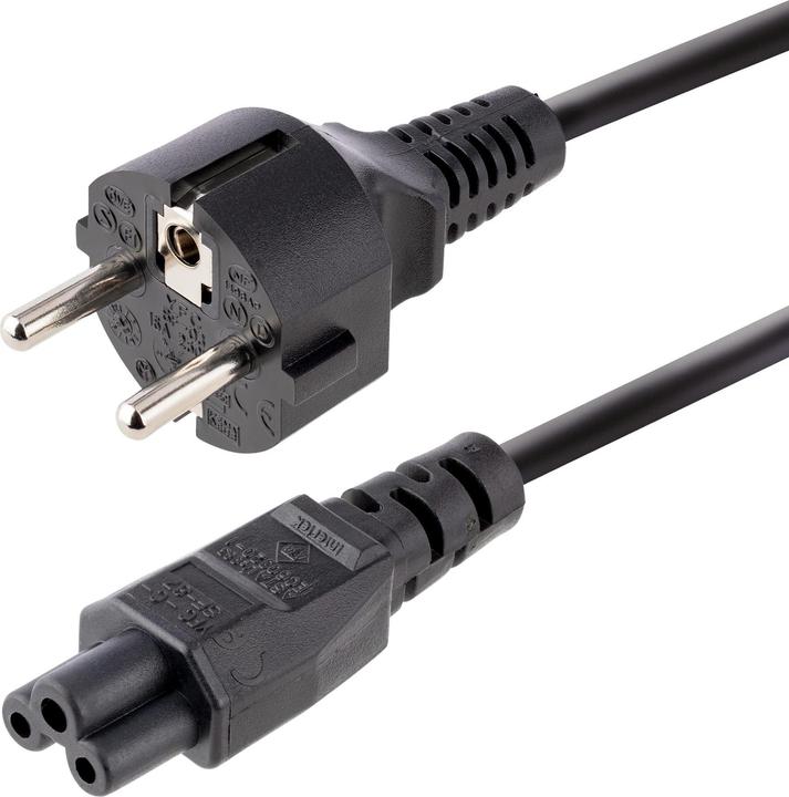 Immagine prodotto StarTech 1m Cee7 / C5 Cavo Di Alimentazione Per Computer Portatile (1 m)
