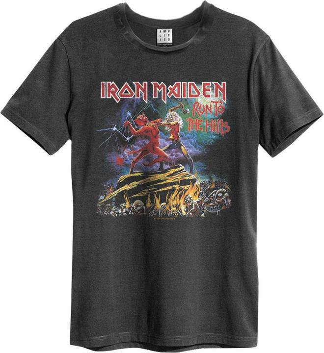 Produktbild Amplified Adult Run To The Hills Iron Maiden TShirt (S)