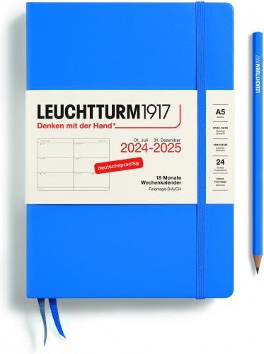 Image du produit Leuchtturm1917 LEUCHTTURM 3T/S MED.18mon HC SKY (A5)
