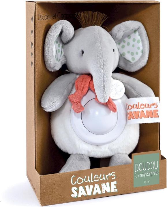 Produktbild Doudou et Compagnie Nachtlicht Elefant 15cm