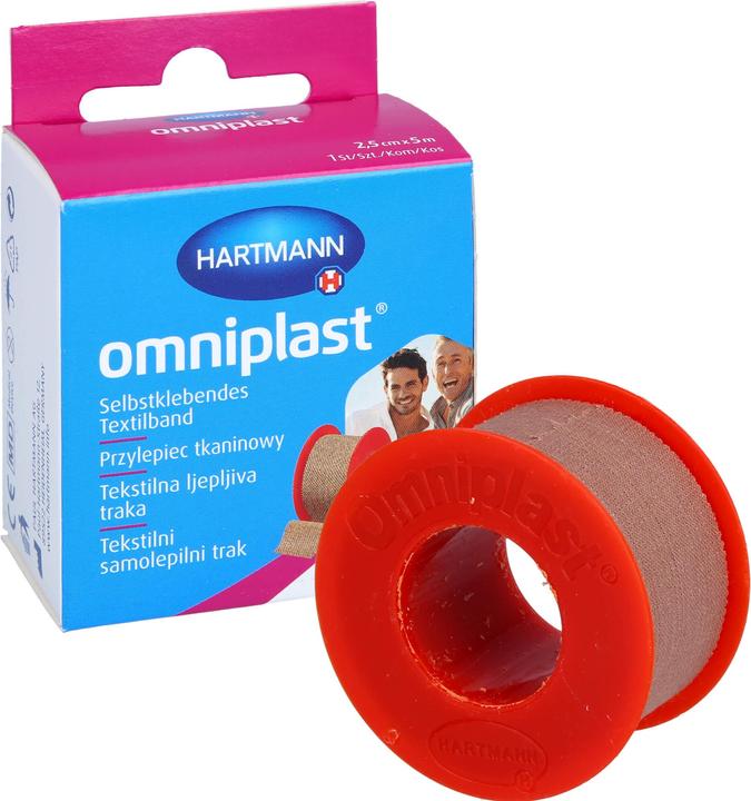 Produktbild Hartmann OMNIPLAST 2.5CM X 5M OTC (1 x)
