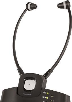 Image du produit Meliconi Casque d'écoute HP STETO DIGITAL Noir (Sans fil)