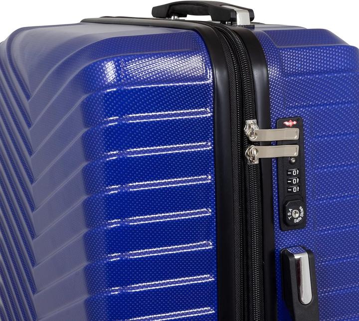 Produktbild Trendyshop365 Reisekoffer mit TSA-Schloss (95 l, L (90 - 115l))