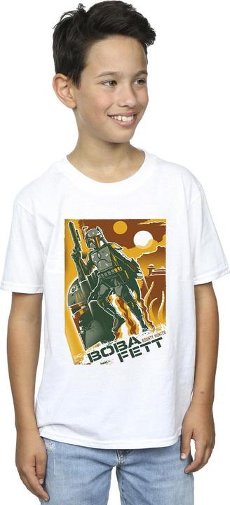Actual product image Star Wars Boys Boba Fett Collage T-Shirt (140, 146)