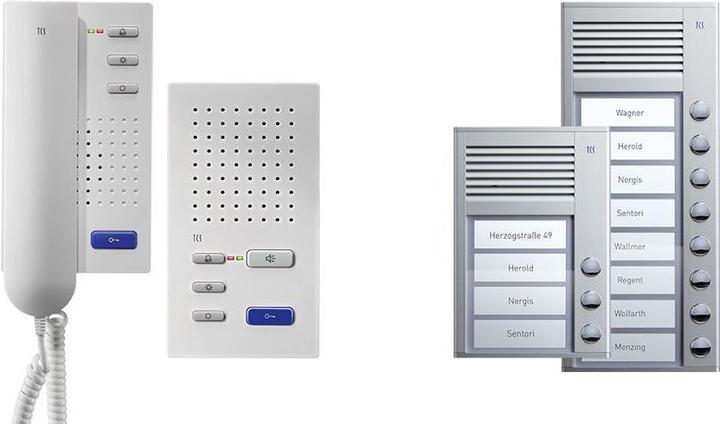 Produktbild TechniSat TCS PPA03-EN/02 pack3 zum Gegensprechen Aufputz (Kabelgebunden)