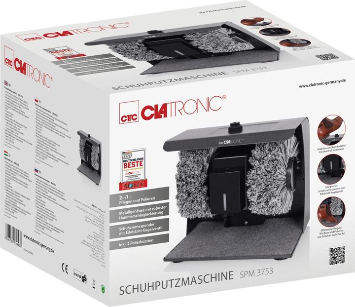 Immagine prodotto Clatronic Macchina lustrascarpe (1 x, 110 ml)