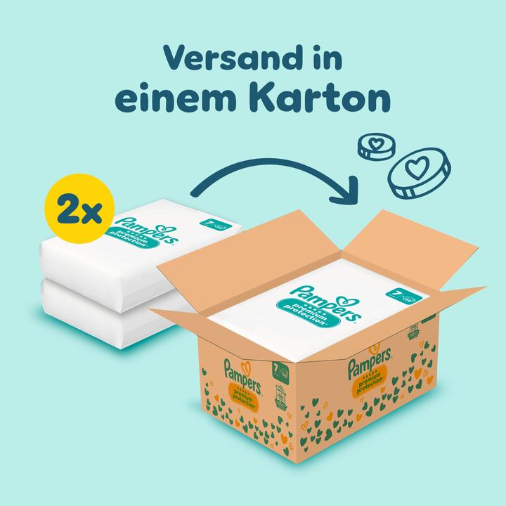 Produktbild Pampers Premium Protection (Gr. 7, Monatsbox, 128 Stück)