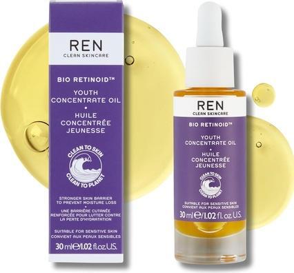 Image du produit Ren Huile concentrée jeunesse aux rétinoïdes bio (30 ml, Crème de jour)