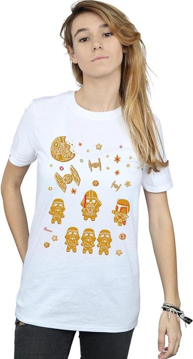 Immagine prodotto Star Wars Gingerbread Empire Maglietta Ampia Donna (S)