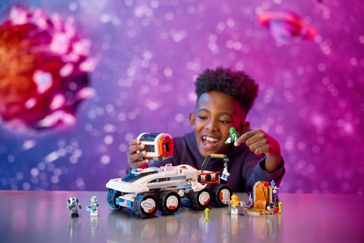 Produktbild LEGO Kommando-Rover mit Ladekran (60432, LEGO City)
