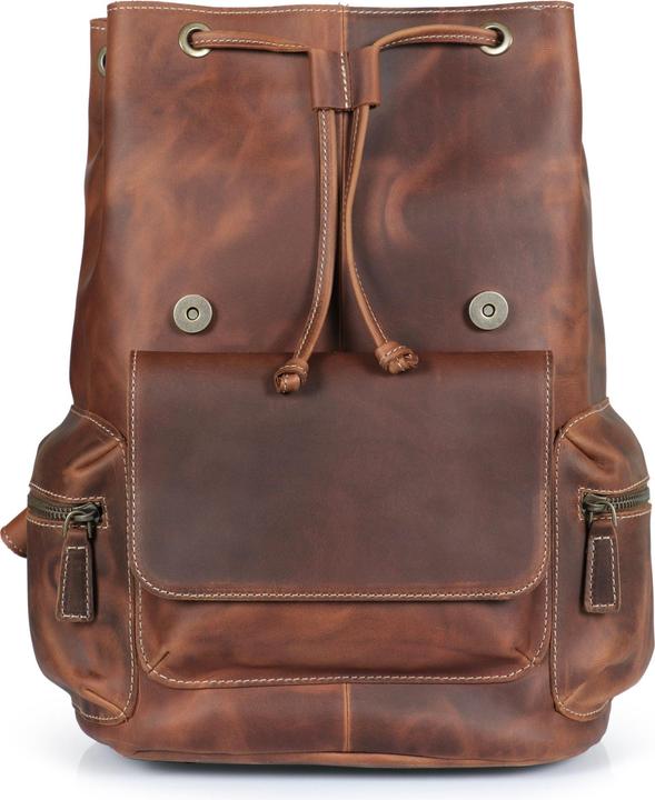 Immagine prodotto Only-Bags.Store Zaino fatto a mano in pelle di alta qualità, resistente alle intemperie, portafoglio per donne e