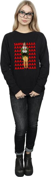 Immagine prodotto Elf Buddy Santa Scream Felpa Donna (S)