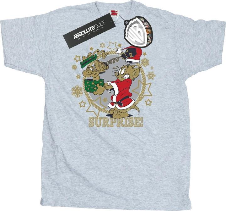 Immagine prodotto Tom & Jerry Christmas Surprise Maglietta Uomo (3XL)