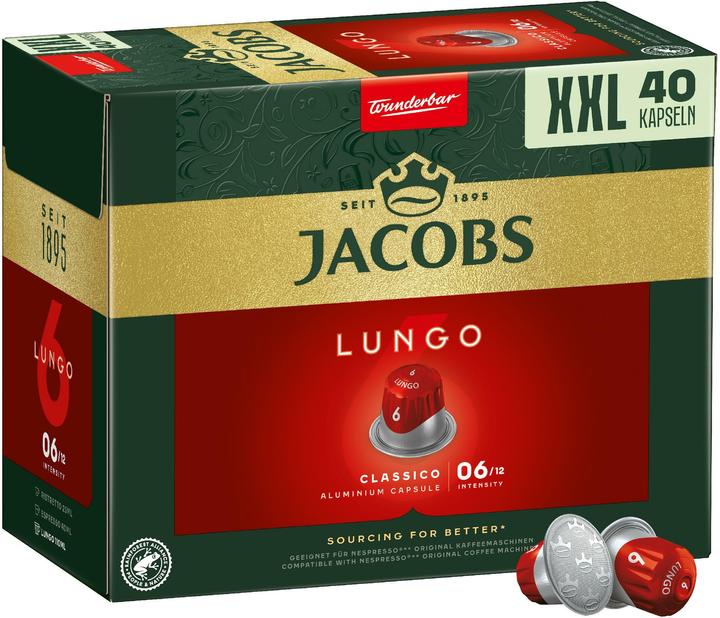Actual product image Jacobs Lungo 6 Classico (1 x Port.)