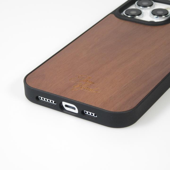 Actual product image Eleven Wood Coque Walnut (Apple iPhone 14 Pro Max)