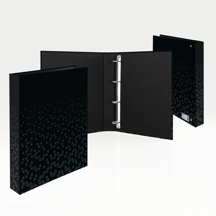 Image du produit HERMA Fotobook schwarz DIN A4 4-Ring-Mechanik 20152 (A4)