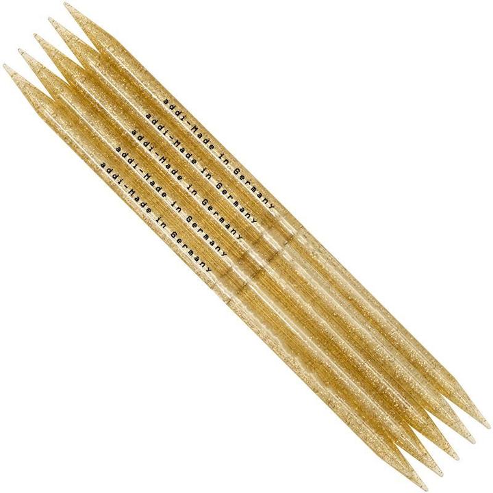 Immagine prodotto addi Ferri da calza con brillantini 15,00 mm 25 cm 5 pz.