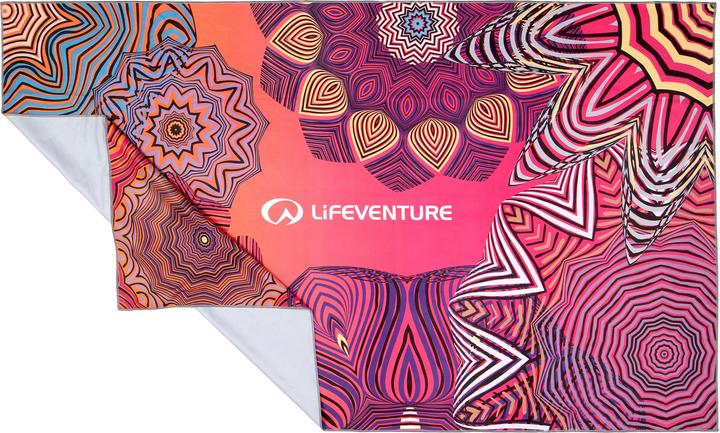 Actual product image Lifeventure Recycled SoftFibre Trek Towel, Mandala, Giant (150 x 90 cm)
