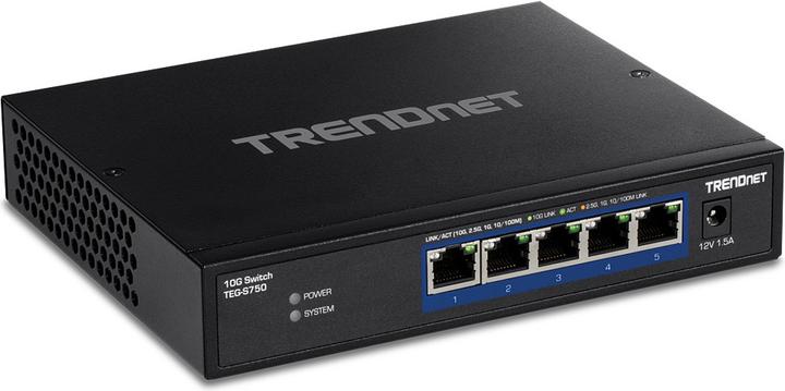 Actual product image Trendnet TEG-S750 (5 Ports)