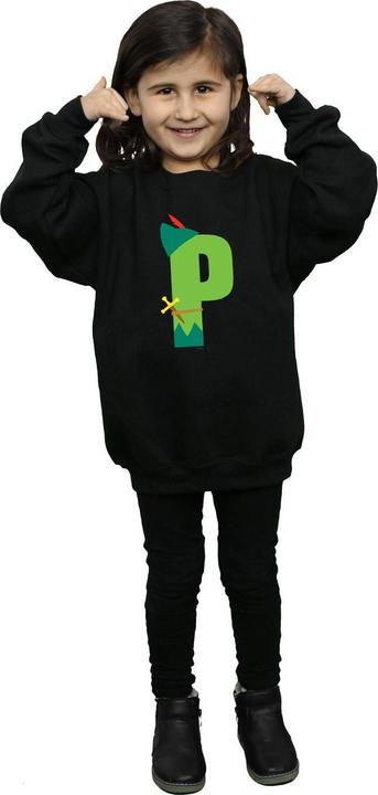 Produktbild Disney Alphabet P Is For Peter Pan Sweatshirt Mädchen (116)