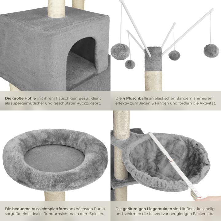 Actual product image tectake Lilou (165 cm, Grey)