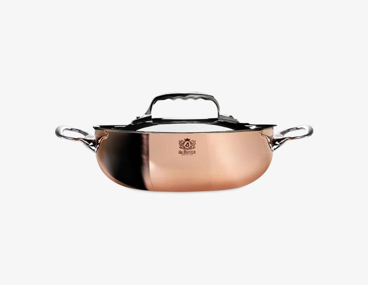 Actual product image de Buyer prima matera (28 cm, Casserole + Stewpot, Stainless steel, Copper)