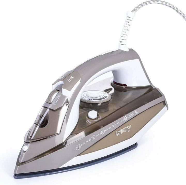 Produktbild Camry CR 5018 Dampfbügeleisen Keramik-Ultra-Glide-Sohlenplatte (3000 W)