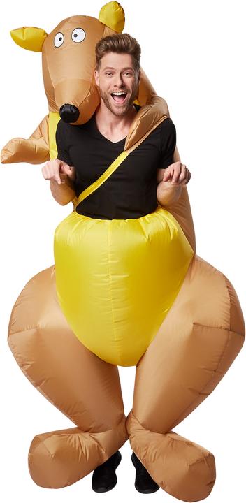 Produktbild Dressforfun Selbstaufblasbares Aufsitzkostüm Känguru (One Size)