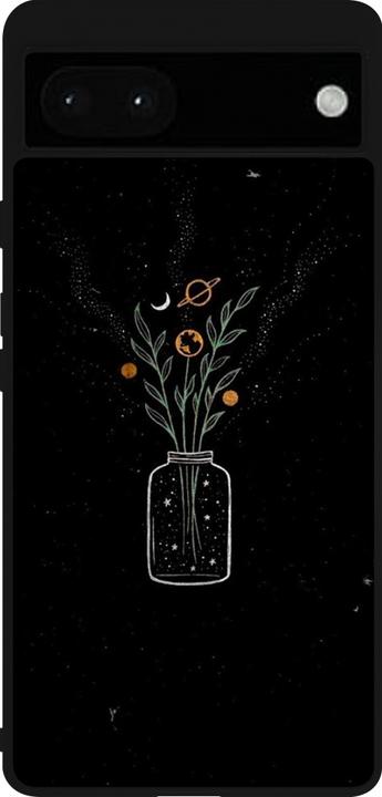 Immagine prodotto PhoneLook Coperchio in silicone nero Vaso nero (Google Pixel 6a)
