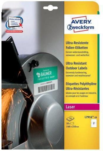 Produktbild Avery Ultra-robuste Folienetiketten