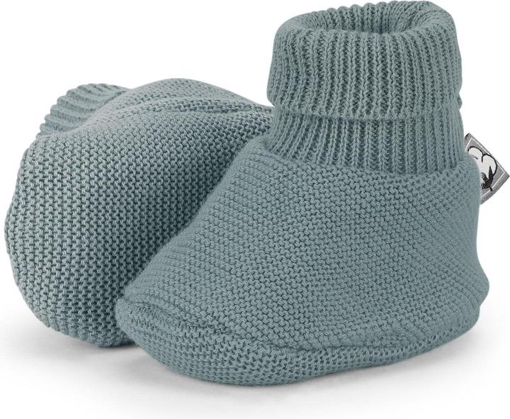 Image du produit Sterntaler Chaussettes pour bébé Chaussure en tricot Vert Gr. 14 (14)