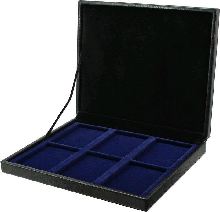 Safe Lederkassette mit Tableau für 6 Slabs