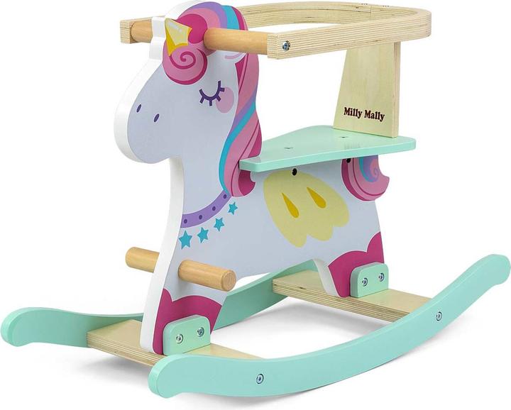 Actual product image No Name Rocking horse Lucky 12 Unicorn Milly Mally
