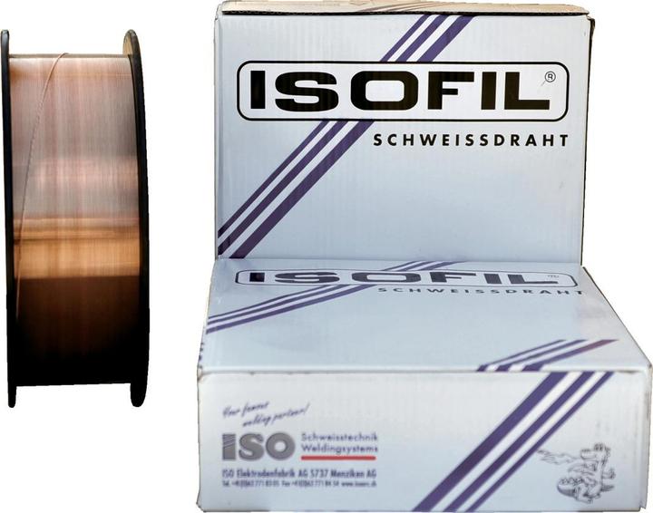 Immagine prodotto ISO Bobina di filo d'acciaio 0,8 mm, 15 kg