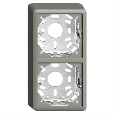 Image du produit Feller Boîtier AP Edizio 140x74x39 mm gris foncé