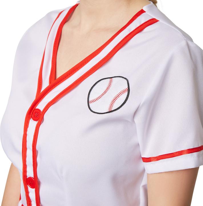 Actual product image Dressforfun Women costume baseball (L)