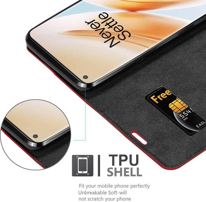 Productafbeelding Cadorabo Boek Onzichtbare Magneethoes (OnePlus 8 Pro)