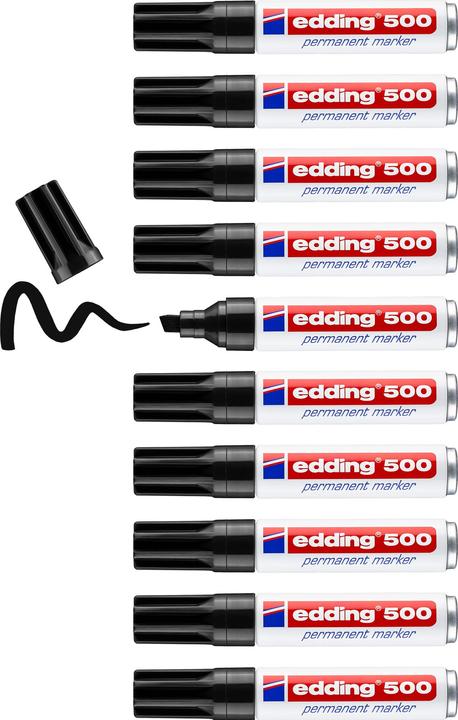 Actual product image Edding 500 (Black, 7 mm, 1 x)