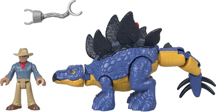 Produktbild Imaginext Stegosaurus & Dr. Grant
