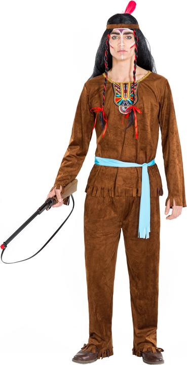 Produktbild Dressforfun Herrenkostüm Indianer Apache kräftiger Bison (M)